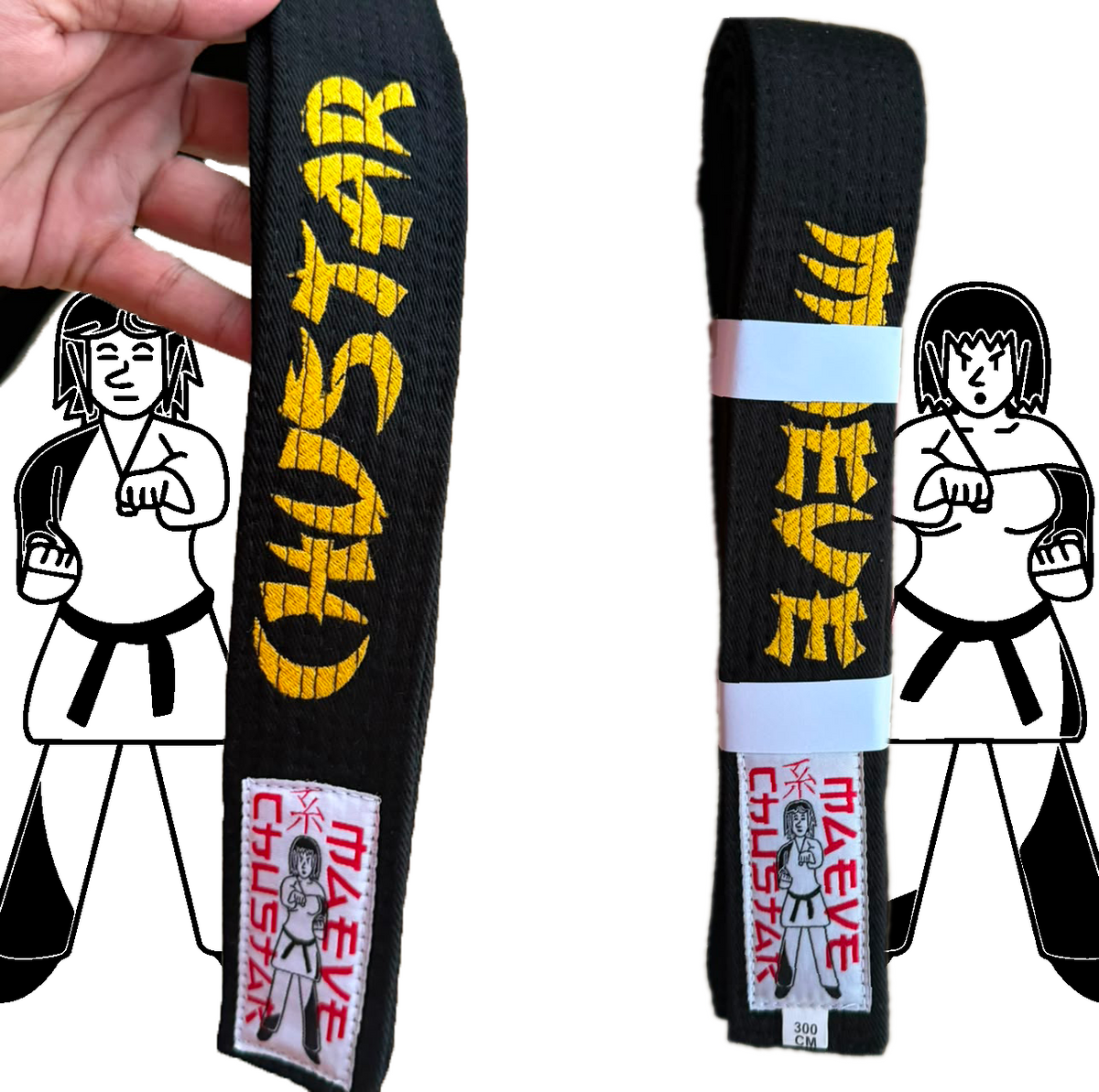 Maeve Chustar (Karate) Belt