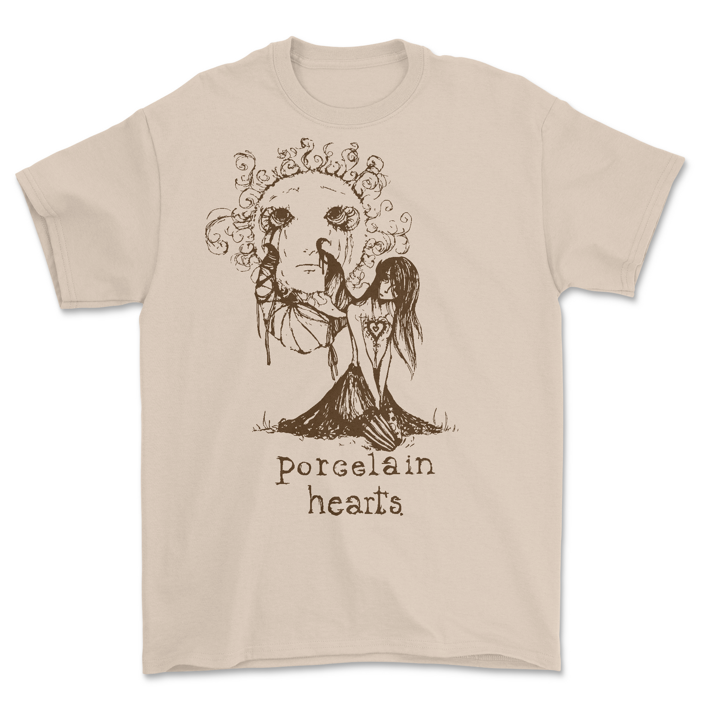 Porcelain Hearts Band Tee (OPEN PRE ORDER)