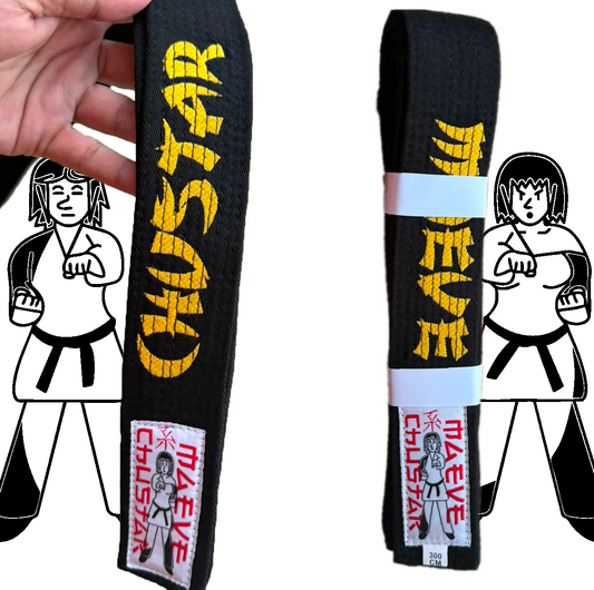 Maeve Chustar (Karate) Belt